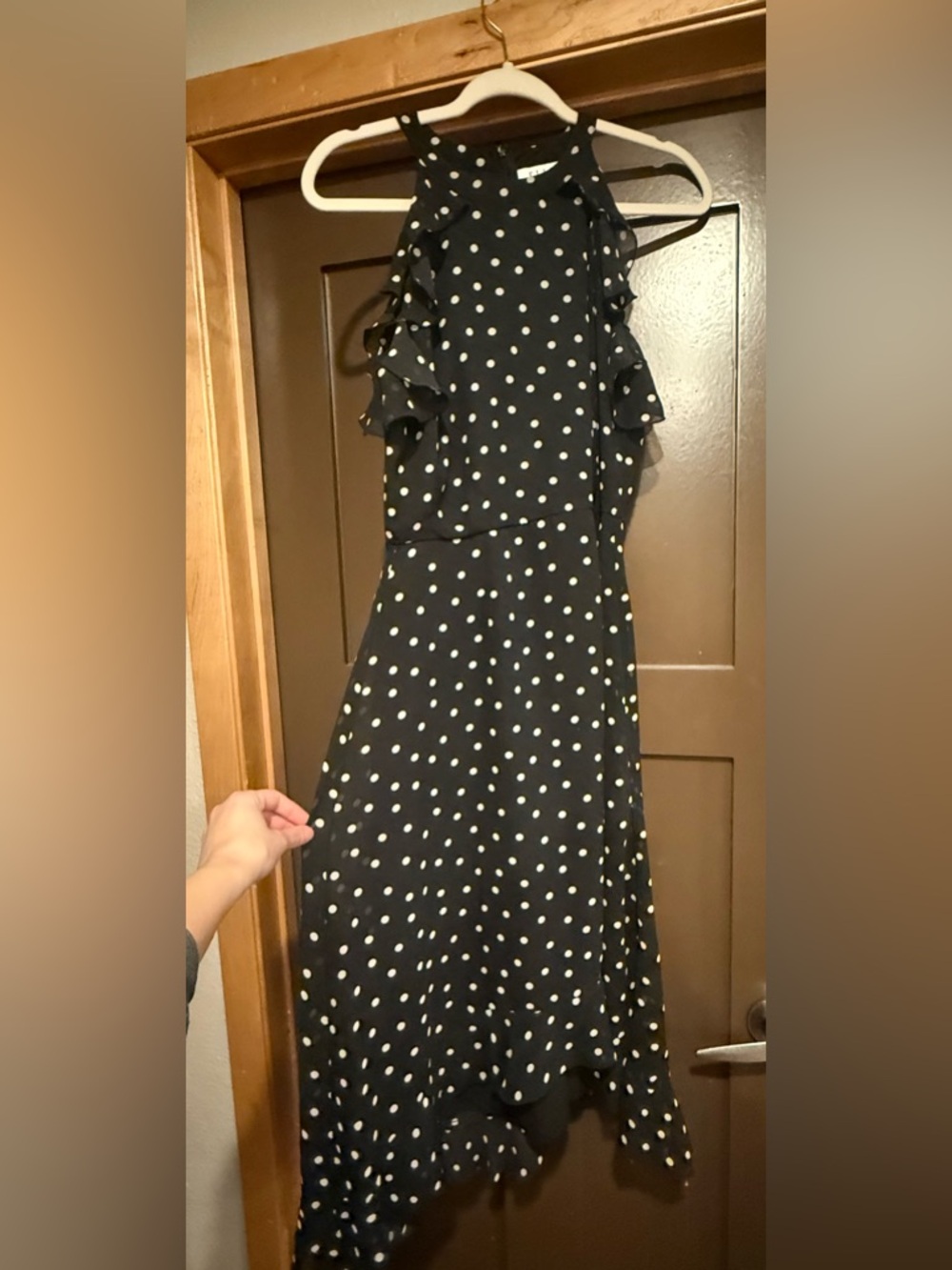 Midi Polka Dot Dress